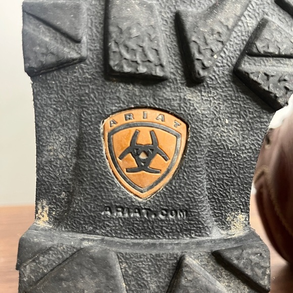 ARIAT Canyon Women’s size 7B Leather Lace Up Riding Work Boots Outdoors Hiking - Picture 12 of 13